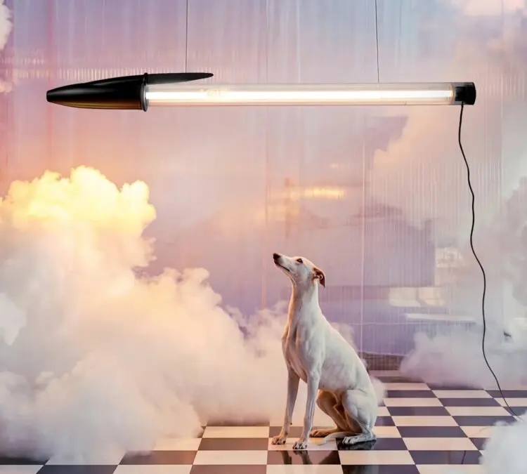 Lampada BIC Seletti nera